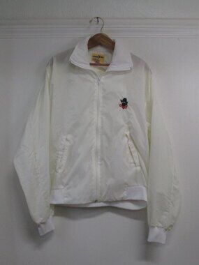 Oklahoma Outlaws Logo 7 USFL Vintage Bomber Jacket White Lightweight XL Football